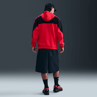 Sudadera con gorro sin cierre de tejido Fleece para hombre Nike Air