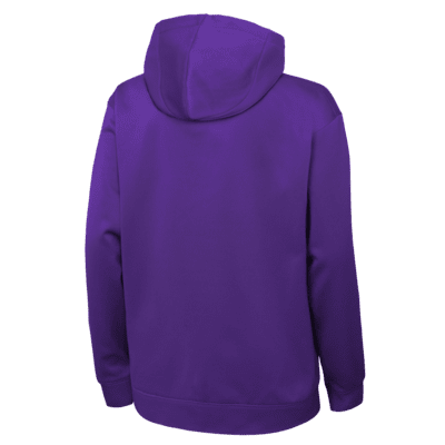 Los Angeles Lakers Spotlight Big Kids' Nike Dri-FIT NBA Pullover Hoodie