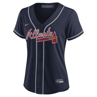 MLB Atlanta Braves (Dansby Swanson) Women's Replica Baseball Jersey