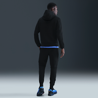 Chamarra de fútbol Nike Total 90 de tejido Fleece de cierre completo para hombre Chelsea FC Tech Windrunner