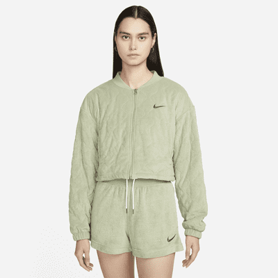 Nike Sportswear Jaqueta embuatada de teixit de ris - Dona. Nike ES