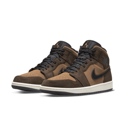 nike brown and black shoes