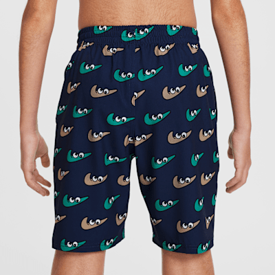 Shorts de vóleibol de 18 cm con forro de ropa interior para niño talla grande Nike Swim Breaker