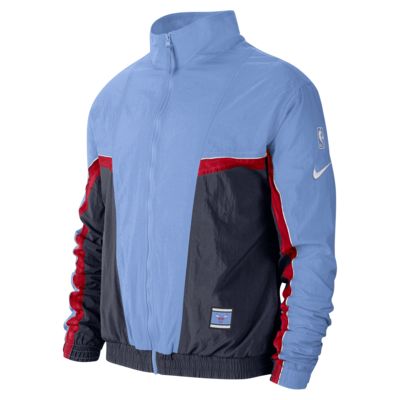 nike nba courtside woven pullover jacket