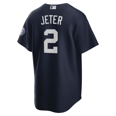 Jersey de béisbol Replica para hombre MLB New York Yankees (Derek Jeter ...