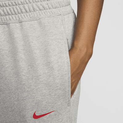 Pants de básquetbol de tejido Fleece Nike para mujer USA Practice