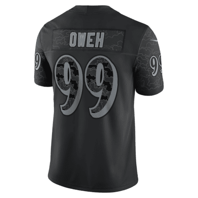 NFL Baltimore Ravens RFLCTV (Odafe Oweh) Men's Fashion Football Jersey ...