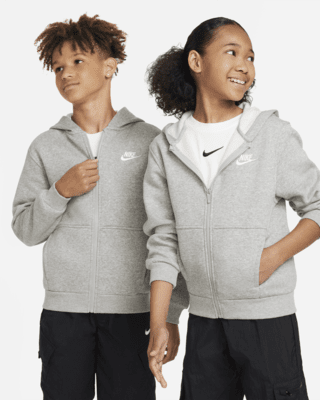 Подростковое худи Nike Sportswear Club Fleece Big Kids' Full-Zip Hoodie