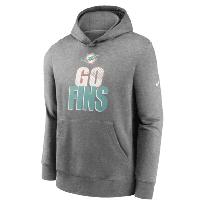 Nike Club Fleece (NFL Miami Dolphins) Big Kids' (Boys') Hoodie