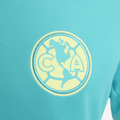 Playera de fútbol de manga corta de tejido Knit Nike Dri-FIT para hombre Club América Academy Pro