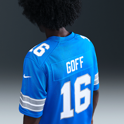 Spelartröja NFL Detroit Lions (Jared Goff) för män