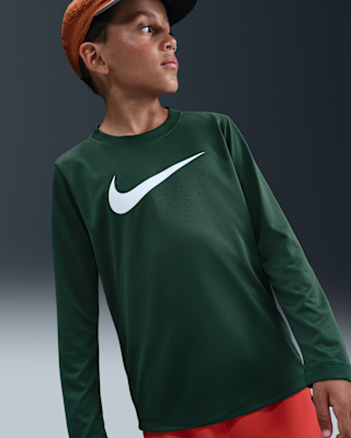 Детская футболка Nike Legend Big Kids' Dri-FIT Long-Sleeve