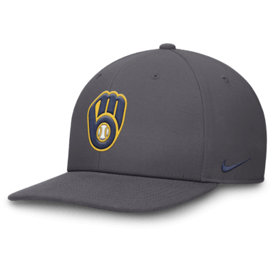 Milwaukee Brewers Pro Men's Nike Dri-FIT MLB Adjustable Hat