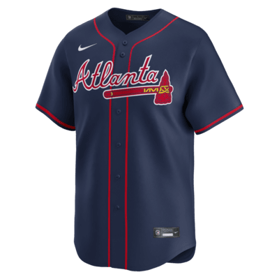 Jersey Nike Dri-FIT ADV de la MLB Limited para hombre Ronald Acuña Jr. Atlanta Braves