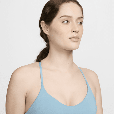 Brassière de sport réglable rembourrée à maintien léger Nike Indy pour femme