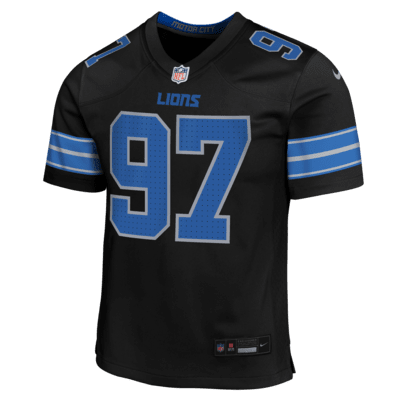 Jersey Nike de la NFL Game para niños talla grande Aidan Hutchinson Detroit Lions