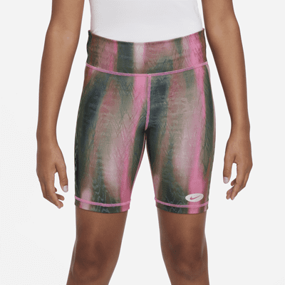 Nike Dri-FIT One Icon Clash Older Kids' (Girls') Biker Shorts