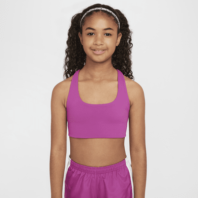 Nike One Big Kids' (Girls') Long-Line Sports Bra