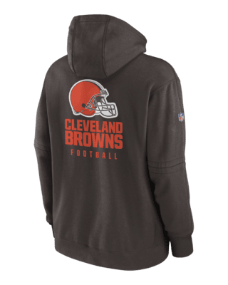 Newest Cleveland Browns Hoodie Sideline Athletic Performance Pullover  Jacket