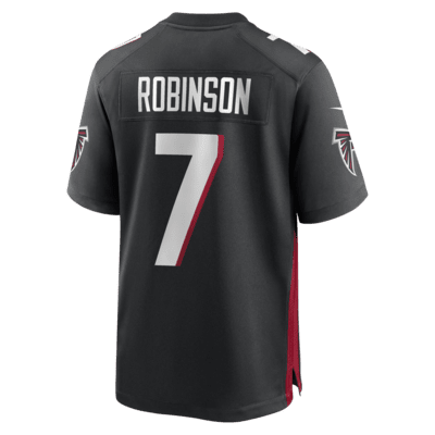 Jersey de fútbol americano Nike de la NFL Game para hombre Bijan Robinson Atlanta Falcons