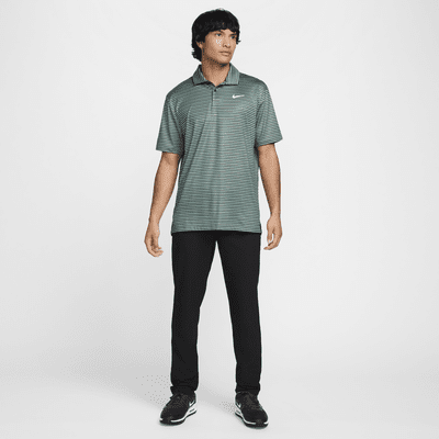 Polo de golf a rayas Dri-FIT para hombre Nike Tour