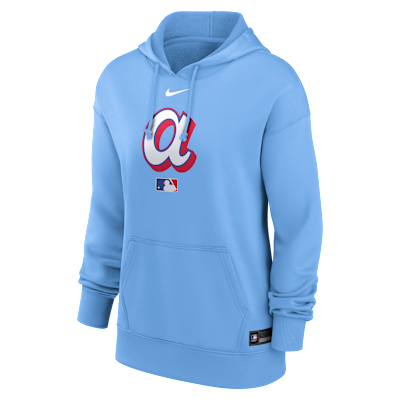 Atlanta Braves Authentic Collection City Connect Women's Nike Therma MLB Pullover Hoodie from Nike - $100