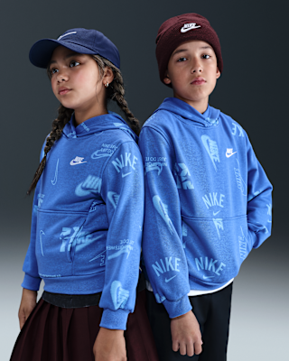 Детское худи Nike Sportswear Club Big Kids' French Terry Hoodie