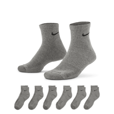 Calcetines al tobillo de entrenamiento Nike Everyday Plus Cushioned (6 pares)