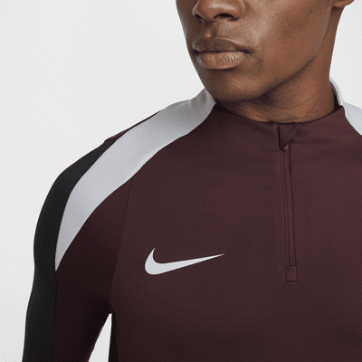 Nike Strike Dri-FIT voetbaltrainingstop met halflange rits voor heren