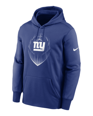 Мужское худи New York Giants Icon Men’s Nike Therma NFL Pullover Hoodie