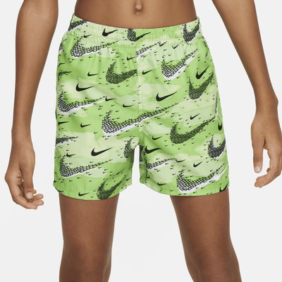 Shorts de vóleibol de 10 cm para niño talla grande Nike Swim Flock