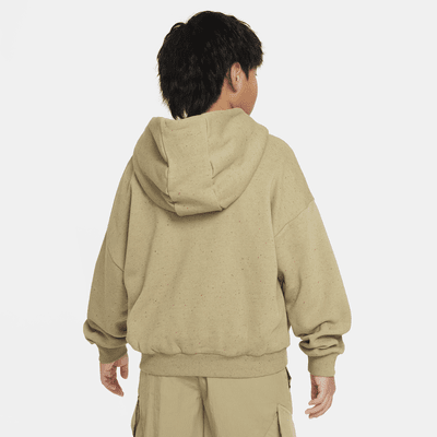 Nike Icon Fleece Big Kids' Oversized Pullover Hoodie