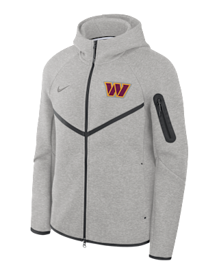 Мужская куртка Washington Commanders Tech Fleece Windrunner Nike NFL Full-Zip Hooded для бега