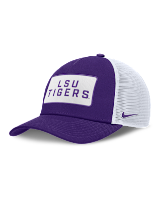 Мужские  LSU On-Field Rise Nike College Trucker Adjustable Hat