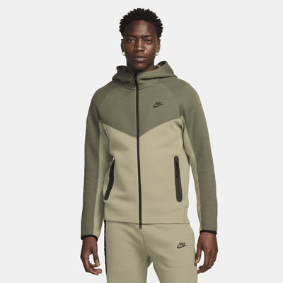 Sweat à capuche et zip Nike Sportswear Tech Fleece Windrunner pour homme