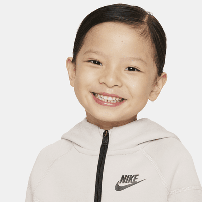 Nike Sportswear Tech Fleece Full-Zip Set Zweiteiliges Hoodie-Set für Kleinkinder