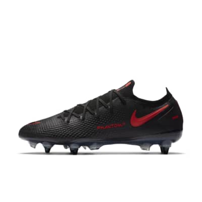 boys black football boots