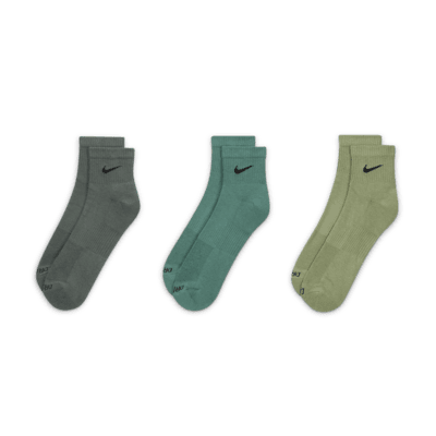 Nike Everyday Plus Cushioned Training Ankle Socks (3 Pairs)