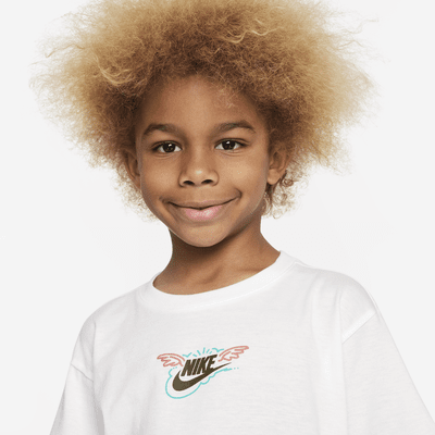Nike Sportswear "Art of Play" Relaxed Graphic Tee Little Kids T-Shirt