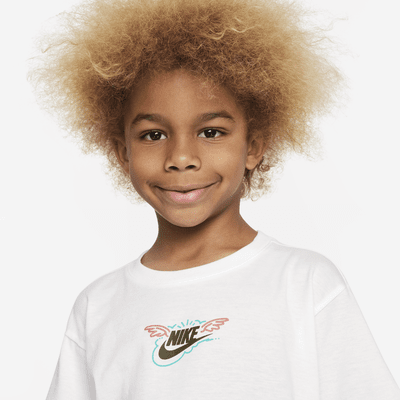 Nike Sportswear Art of Play Relaxed Graphic Tee Little Kids T-Shirt
