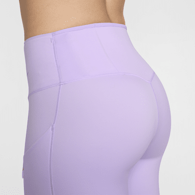 Nike Go Leggings de longitud completa, talle medio y sujeción firme con bolsillos - Mujer