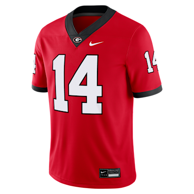 Zachariah Branch Georgia Men’s Nike Dri-FIT College NIL Game Jersey