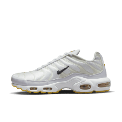 white nike air max plus men's