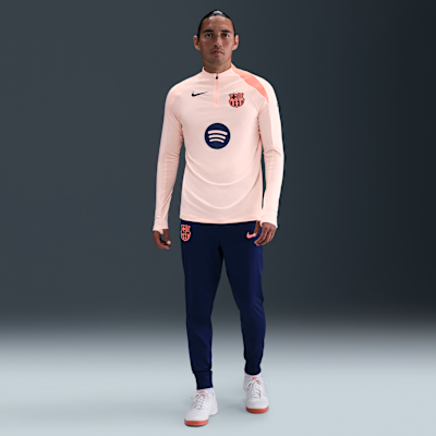 FC バルセロナ ストライク サード メンズ ナイキ Dri-FIT トータル 90 サッカー ニット ドリルトップ