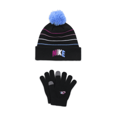 Conjunto de gorro de dos piezas para niños talla grande Nike Powder Play