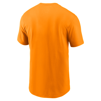 Playera universitaria Nike para hombre Tennessee Primetime Arch Stack
