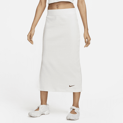 Nike Sportswear Women's High-Waisted Ribbed Jersey Skirt