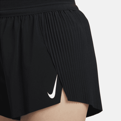 Nike AeroSwift 女款 Dri-FIT ADV 中腰附內裡褲 3" 跑步短褲