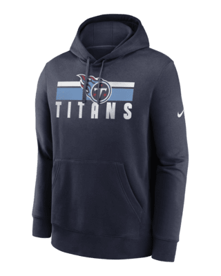 Tennessee Titans Nike Big & Tall Rewind Club Fleece Pullover Hoodie -  Heather Charcoal