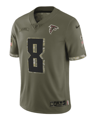 Kyle Pitts Atlanta Falcons Nike Youth Atmosphere Game Jersey - Gray